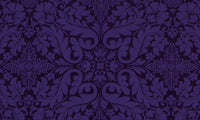 Florence Church Fabric | Brocade Fabric Purple