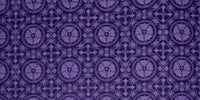 Luther Rose Liturgical Brocade Fabric - Violet | Church Fabrics (All Colors)