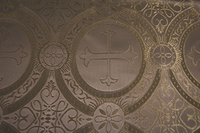 Fleury Brocade Metallic Liturgical Fabric
