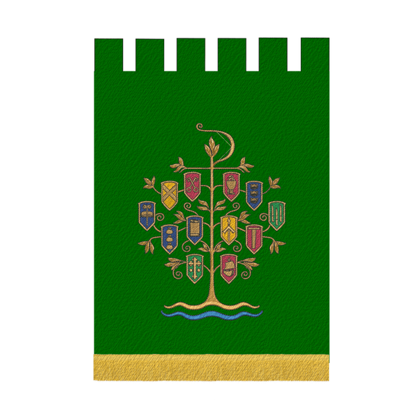Apostle Banner Green Trinity Season | Green Banners Trinity Season - Ecclesiastical Sewing