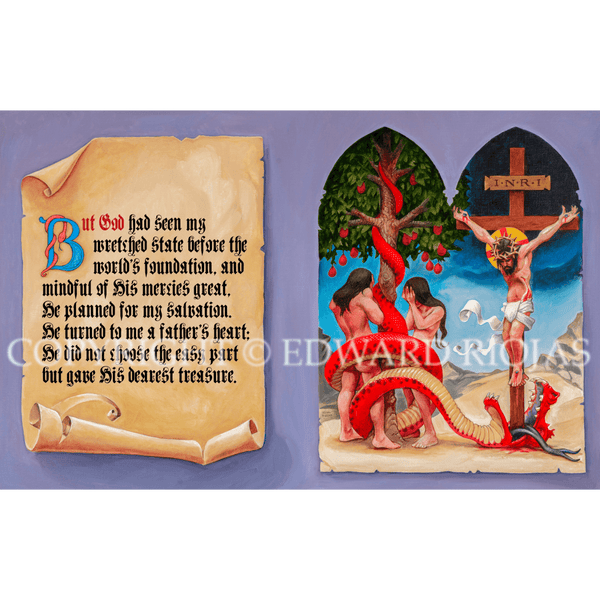 DEAR CHRISTIANS SALVATION SPREAD| Edward Riojas Christian Art