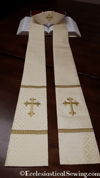 Exeter Long Clergy Stole | Pastoral or Priest Stoles