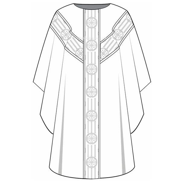 Gothic Priest Chasuble Sewing Pattern | Traditional Priest Vestments Sewing Pattern Ecclesiastical Sewing