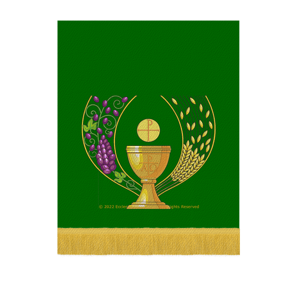 Green Grapes Grain Pulpit Fall | Green Trinity Ordinary Times Fall - Ecclesiastical Sewing