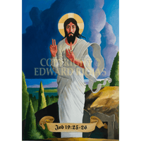 Living Water Cycle RESURRECTION Print Edward Riojas Christian Art