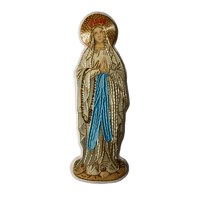 Our Lady of Lourdes Applique | Goldwork Applique for Church Vestments