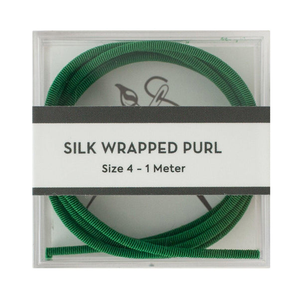 Silk Wrapped Pearl Purl Size 4 Goldwork Thread | Goldwork Embroidery Thread