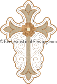 Church altar hanging machine embroidery design | Digital Religious Machine Embroidery Design Ecclesiastical Sewing