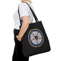 AOP Tote Bag  Luther Rose Reformation Christian Pastor Gift Lutheran