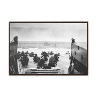 Modern Military Wall Art | U.S. Disembark Normandy, France, June 6, 1944 | Ecclesiastical Sewing