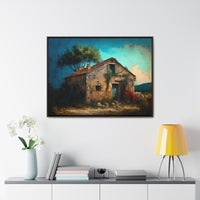 Wall Art Tuscan Themed Canvas Print A Dream In The Tuscan Country Side