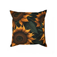 Boho Sun | Sunflower Design Pillow | Modern Minimalist Home Accent