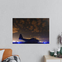  Poster USA Military Wall Art For Dad A U.S. Air Force C-130H Hercules