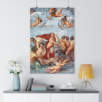 Raphael's The Triumph of Galatea | Classical Christian Art for Home Office | ecclesiastical-sewing