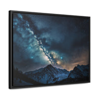 Night Sky Milky Way Canvas Print For Home Living Room Office | Gift