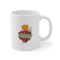Immaculate Heart of Mary Coffee Mug: Christian Gift by Ecclesiastical Sewing