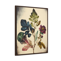 Garden Bliss: Botanical Watercolor Print on Canvas - Beautiful Home Decor and Perfect Gift by Ecclesiastical Sewing