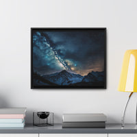 Night Sky Milky Way Canvas Print For Home Living Room Office | Gift