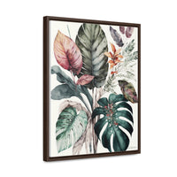 Herbal Serenity: Botanical Watercolor Canvas Print - Gift Idea For Your Favorite Plant Mom | Ecclesiastical Sewing