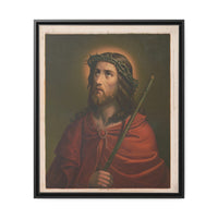 Jesus with Crown of Thorns Canvas for Church Office Christian Gift