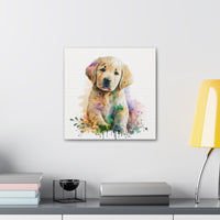 Watercolor Puppy Print - Adorable Nursery Wall Art for Baby Showers