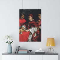 Raphael's Portrait of Pope Leo X | Christian Home Wall Art | ecclesiastical-sewing