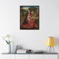 Virgin and Child in a Landscape Aert van den Bossche Canvas Print Gift
