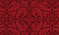 Florence Church Fabric | Brocade Fabric Red