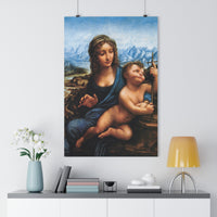 Leonardo da Vinci's Madonna of the Yarnwinder Poster Giclée Art Print