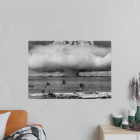  Modern Poster USA Military Wall Art For Dad - Nuclear Bomb Test