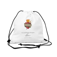 Youth Camp Summer Trip Drawstring Bag Catholic Immaculate Heart Of Mary