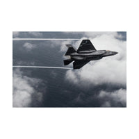 F-35C Lightning II Squadron Formation | Fine Art Print for Military Enthusiasts  | ecclesiastical-sewing
