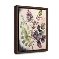 Green Sanctuary: Botanical Watercolor Print on Canvas - Ecclesiastical Sewing
