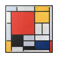 Canvas Wall Art | Piet Mondrian Print for Modern Minimalist Decor | ecclesiastical-sewing