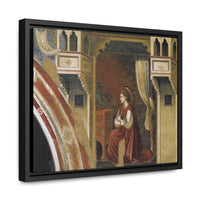 Annunciation the Virgin Giotto di Bondone c.1306 Canvas Print Artwork