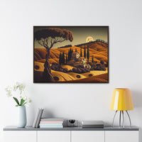 Home Décor Wall Art Tuscan Themed Canvas Gift For Mom - 2PM In Tuscany