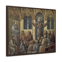 Apparition at the Chapter House at Arles Giotto di Bondone Canvas