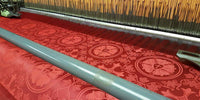 Luther Rose Liturgical Brocade Fabric - Rose | Church Fabrics (All Colors)