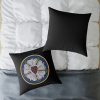 Luther Rose Reformation Pillow For Living Room, Bedroom, Lounges