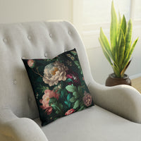 Elegant Florals | Premium Square Accent Pillow - Perfect Gift Choice | ecclesiastical-sewing