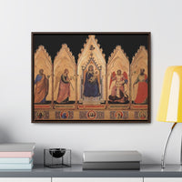 Polyptych - Giotto di Bondone Canvas Print Decor Christian Gift
