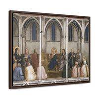 Christ among the Doctors Giotto di Bondone c 1311  c 1320 Canvas Print