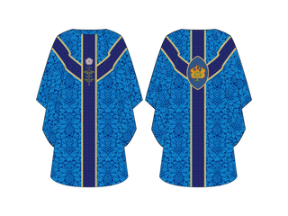 Adonai Oval Chasuble Great O'Antiphon Collection | Chasubles for Advent