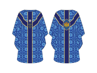 Adonai Oval Chasuble Great O'Antiphon Collection | Chasubles for Advent