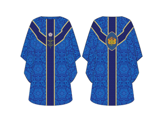 Adonai Oval Chasuble Great O'Antiphon Collection | Chasubles for Advent