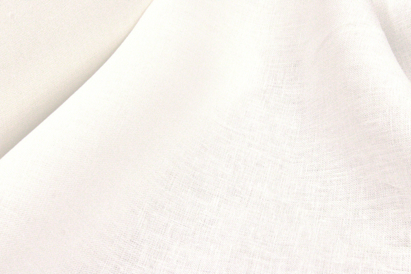 Alabastrine Linen Fabric Clothing and Table LInens | Medium weight white linen fabric