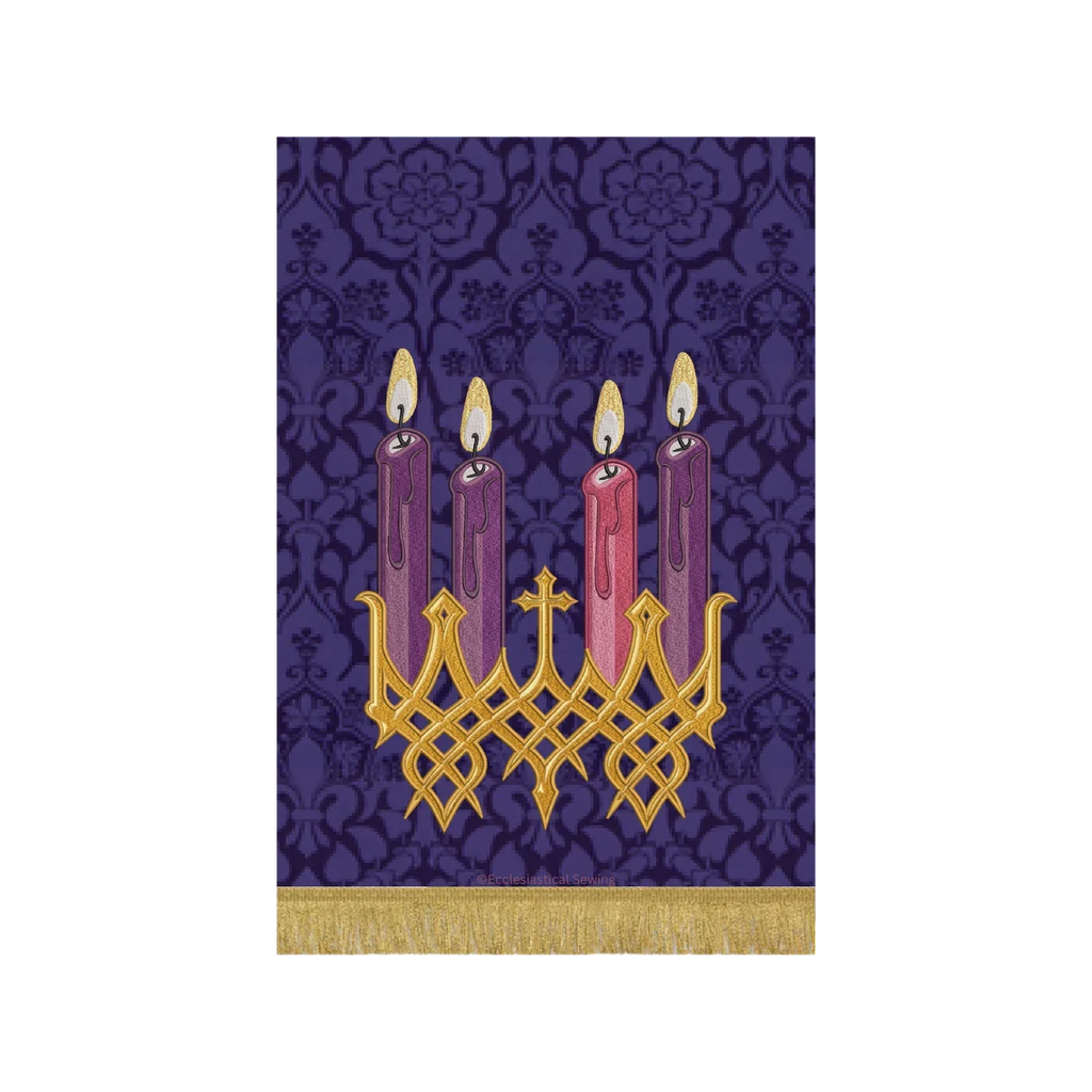 Advent Candles Pulpit Lectern Fall | Advent Tau Collection Altar Hangi ...