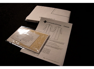 Cassock Sewing Pattern for Altar Server Church Vestment Pattern