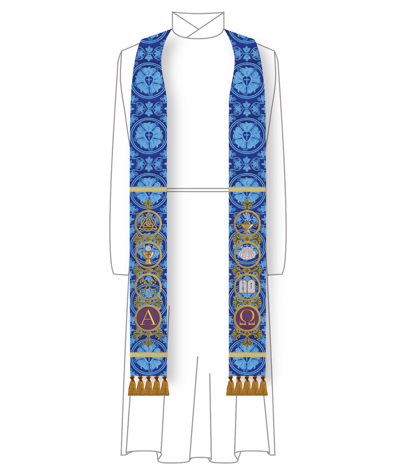 files/CatechesisAlphaOmegaAdventStolesBlueLRTassels.png