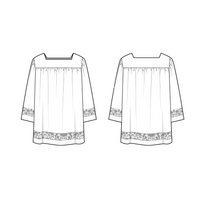  Altar Server Cotta Pattern with Lace | Church Vestment Sewing Pattern